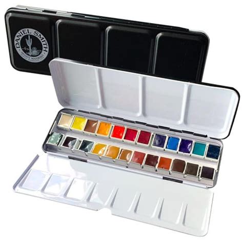 daniel smith watercolor metal box|Half Pan Set of 12 .